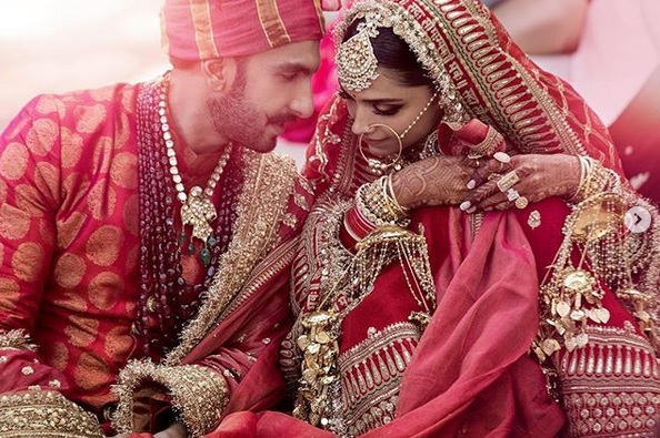 Deepika Ranveer Wedding Photos In HD